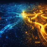 AI-powered customer journey visualization showing data-driven optimization, friction analysis, personalization paths, and continuous improvement across the full conversion lifecycle.