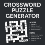 Crossword Puzzle Generator – Free Printable Crossword Maker